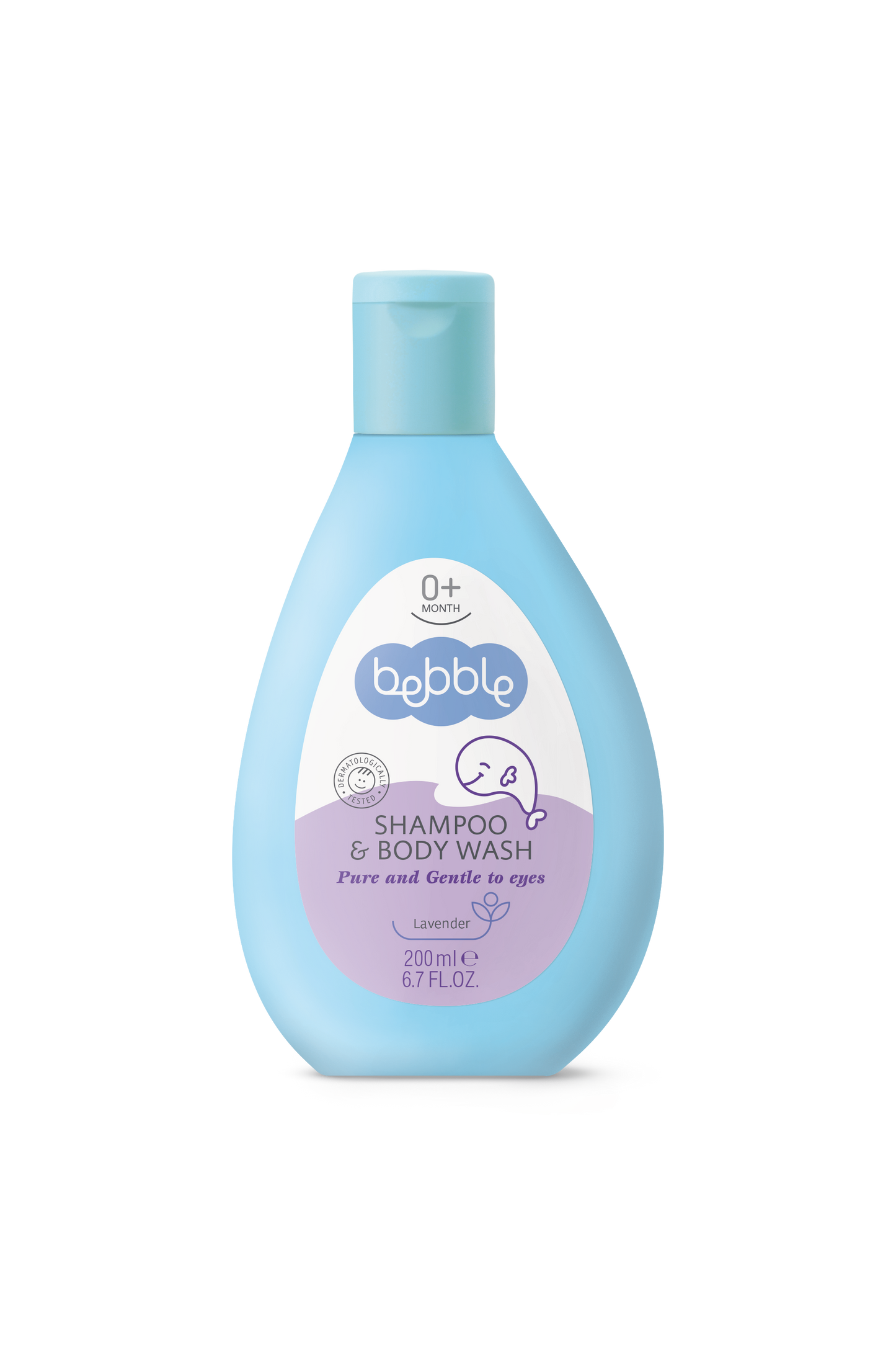 Shampoo & Body Wash - Lavender 200ml