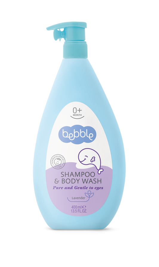 Shampoo & Body Wash - Lavender 400ml