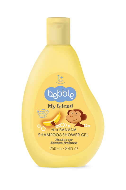 2in1 Shampoo & Shower Gel - Banana 250ml