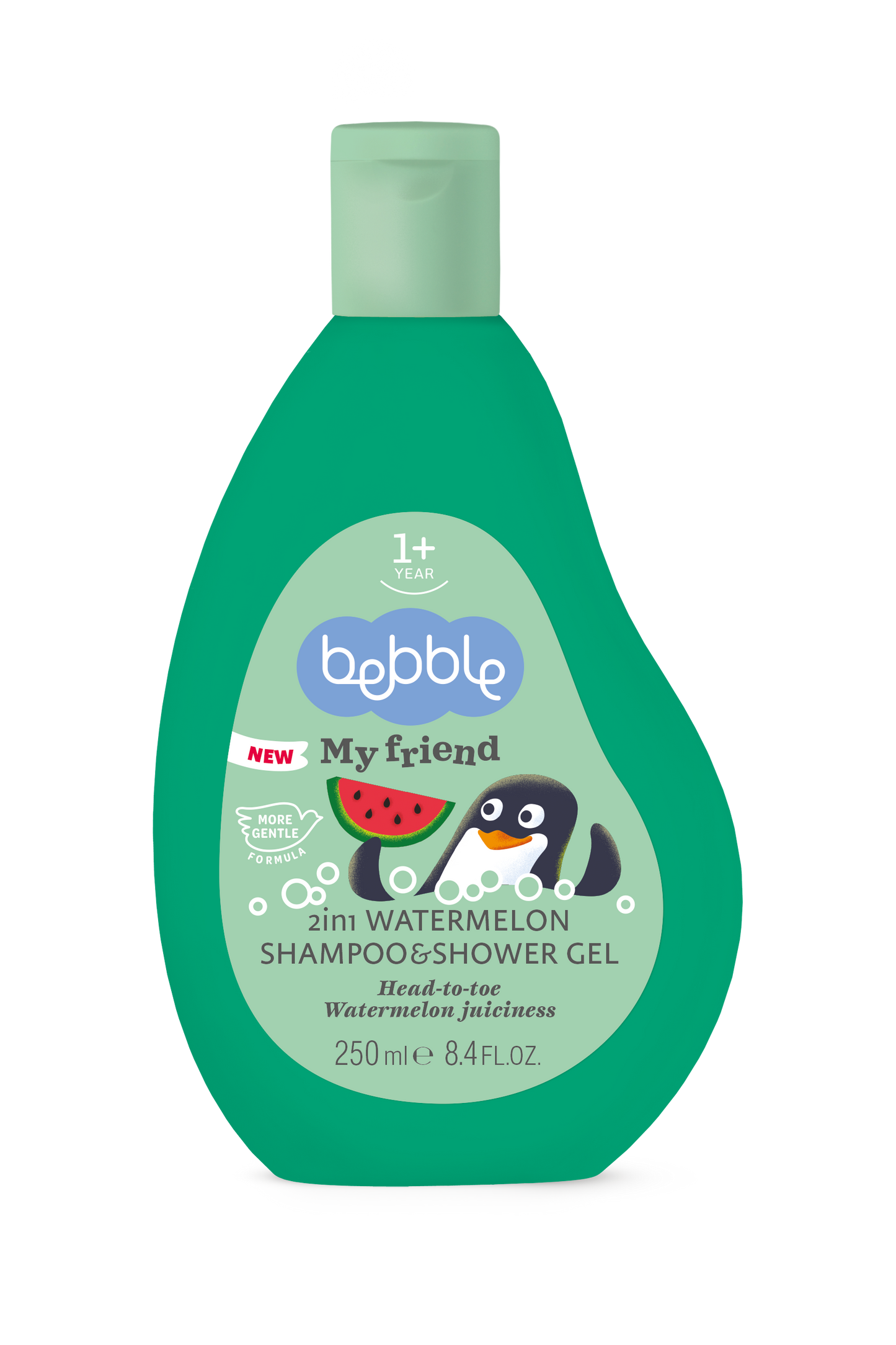 2in1 Shampoo & Shower Gel - Watermelon 250ml