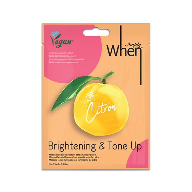 Vegan Citron Brightening & Tone Up Mask 23ml